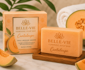 BELLE-VIE™ Feminine Soap Bar – Cantaloupe