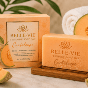 BELLE-VIE™ Feminine Soap Bar – Cantaloupe